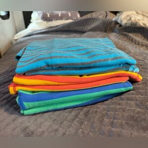 Three Colorful sets of Hanna Anderson PJ’s / long John’s